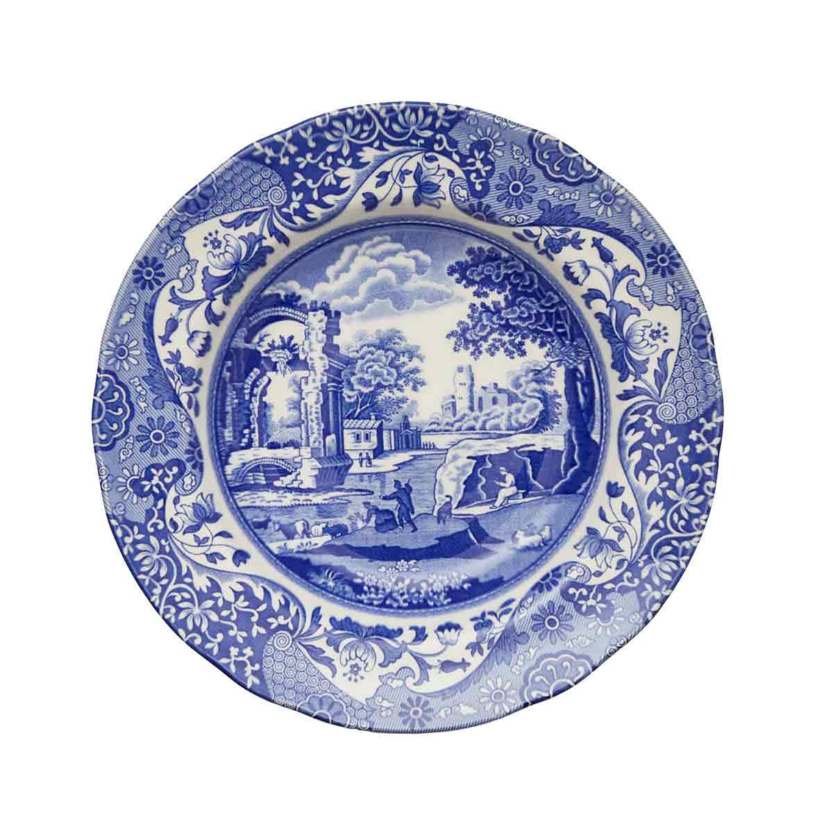 Tallrik Spode Blue Italian Djup
