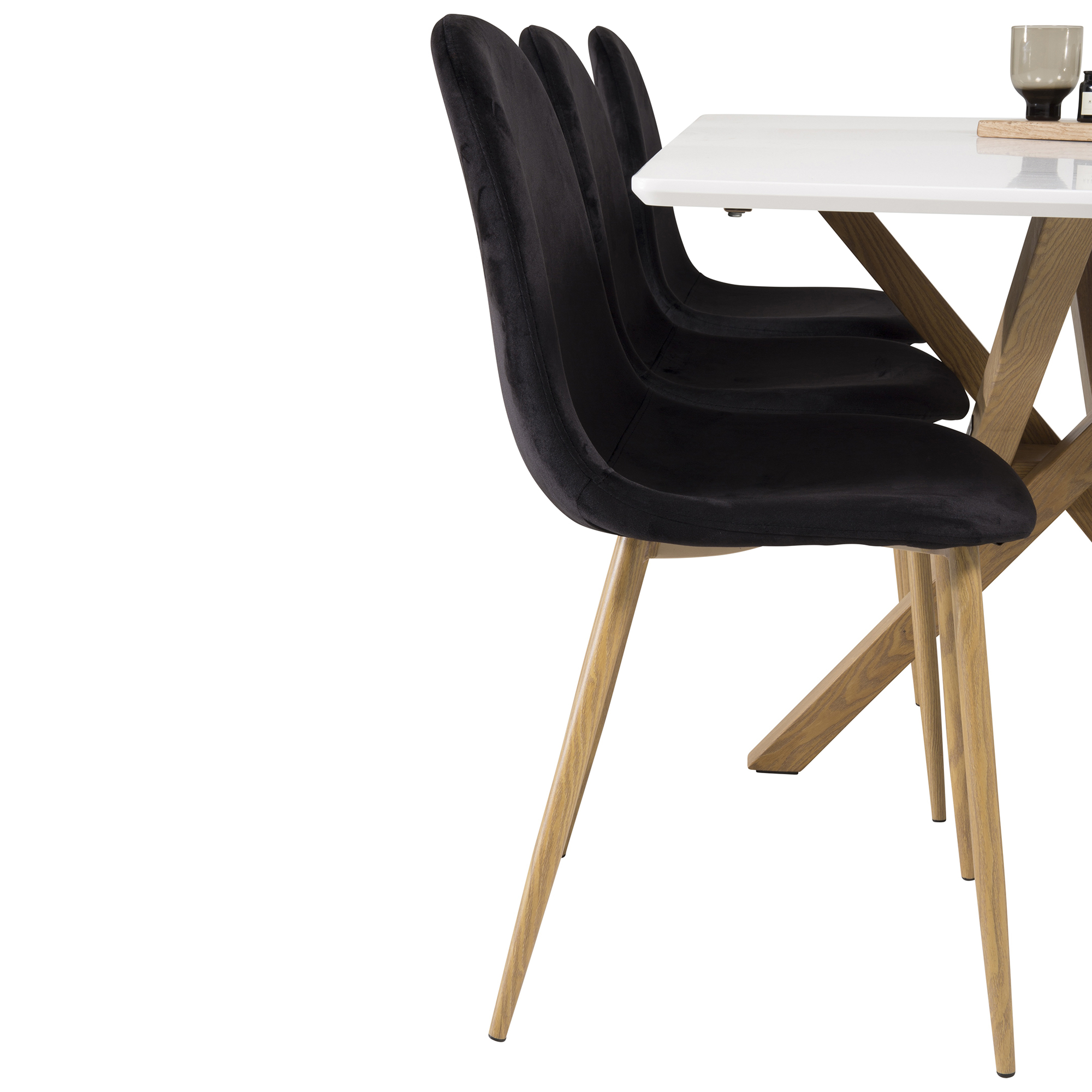 Matgrupp Venture Home Piata med 6 Pobbie Stolar