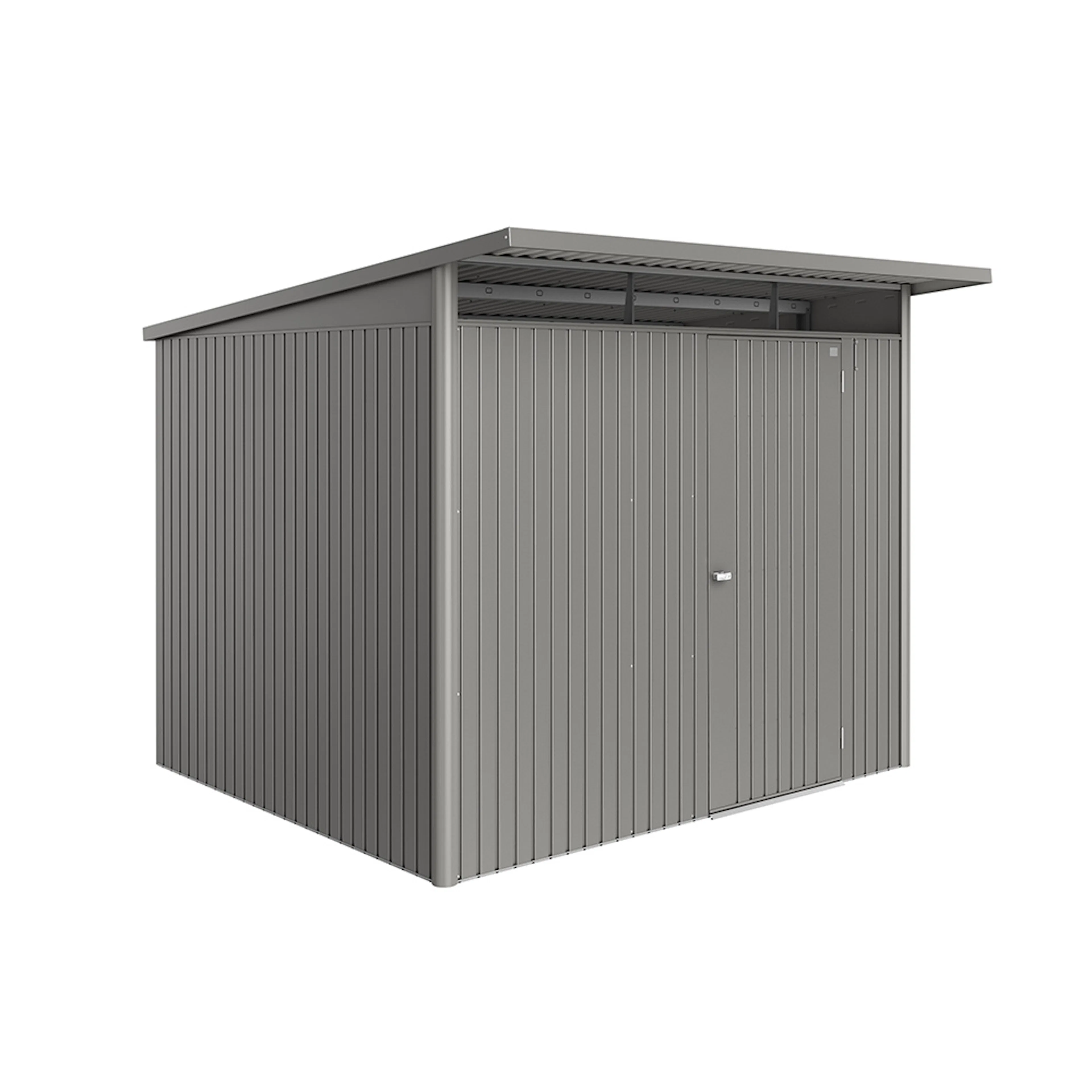Redskapsbod Biohort Avantgarde Eco A6 Metallic Kvartsgrå Standarddörr