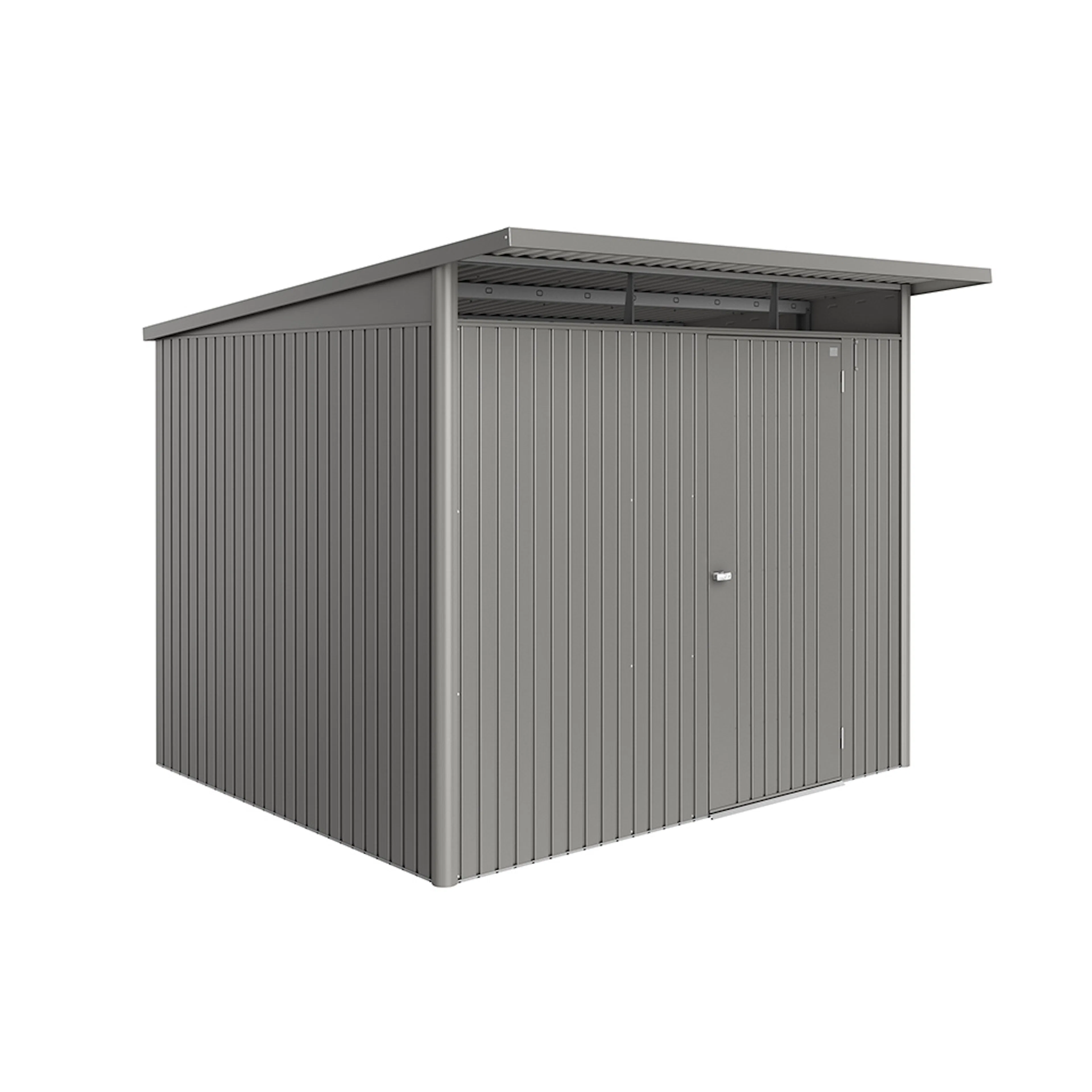 Redskapsbod Biohort Avantgarde Eco A6 Metallic Kvartsgrå Standarddörr