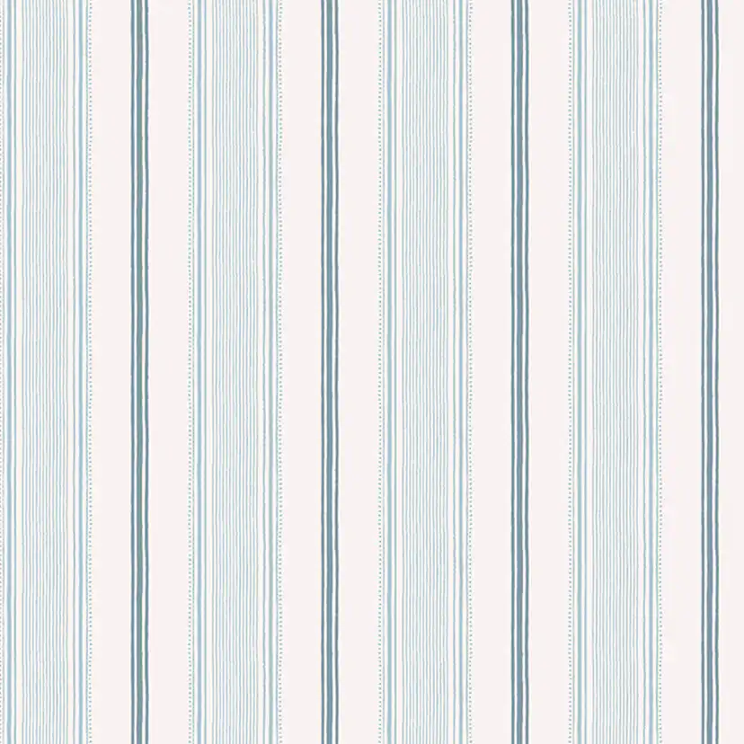 Tapet Laura Ashley Heacham Stripe Blå
