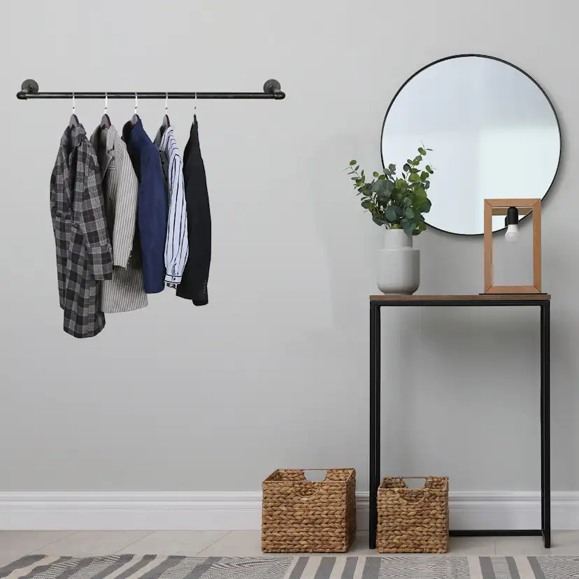 Klädstång Simple Racks Brooklyn Väggmonterad 111 cm