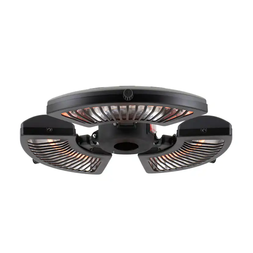 Terassvärmare HORTUS Parasoll 800/1600/2400 W Svart