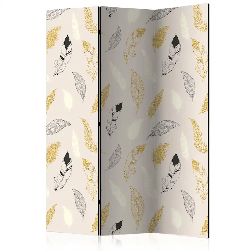Rumsavdelare Skärmvägg Arkiio Golden Feathers 135x172 cm