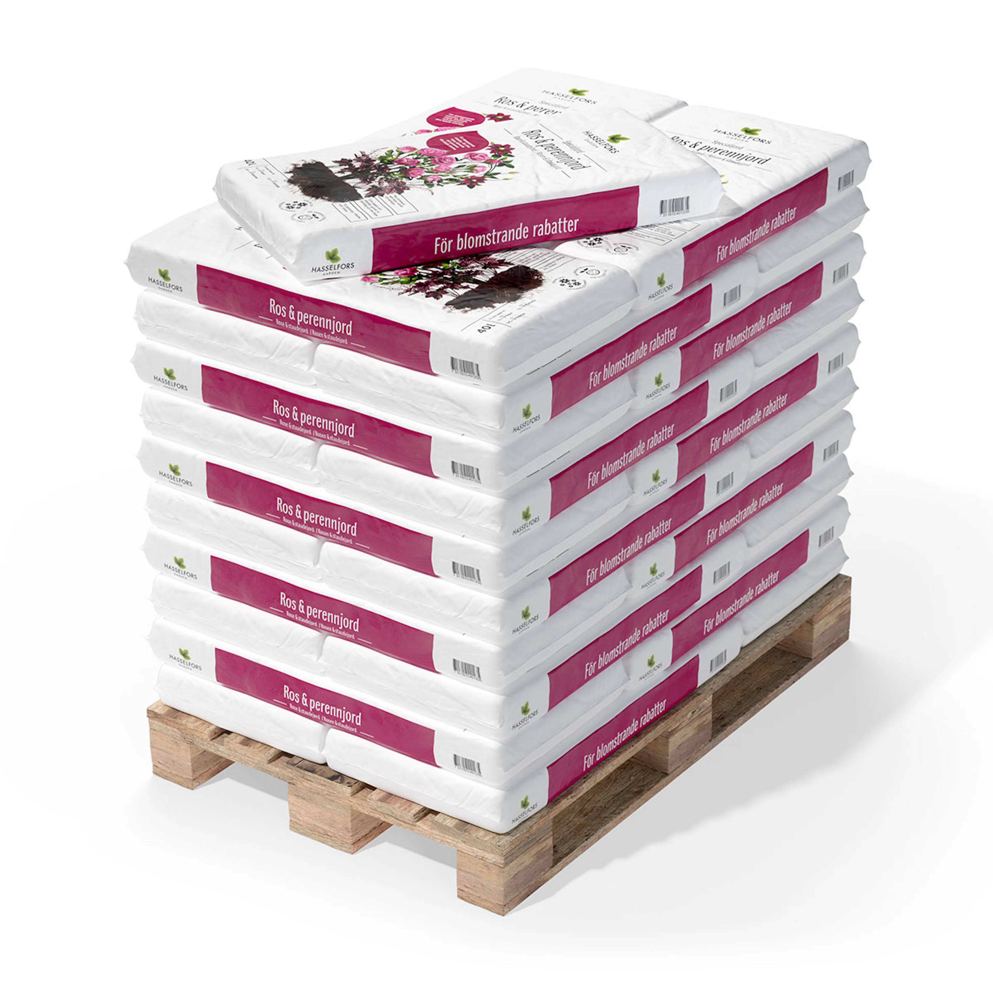Ros & Prerennjord 48 X 40 L Kompostberikad