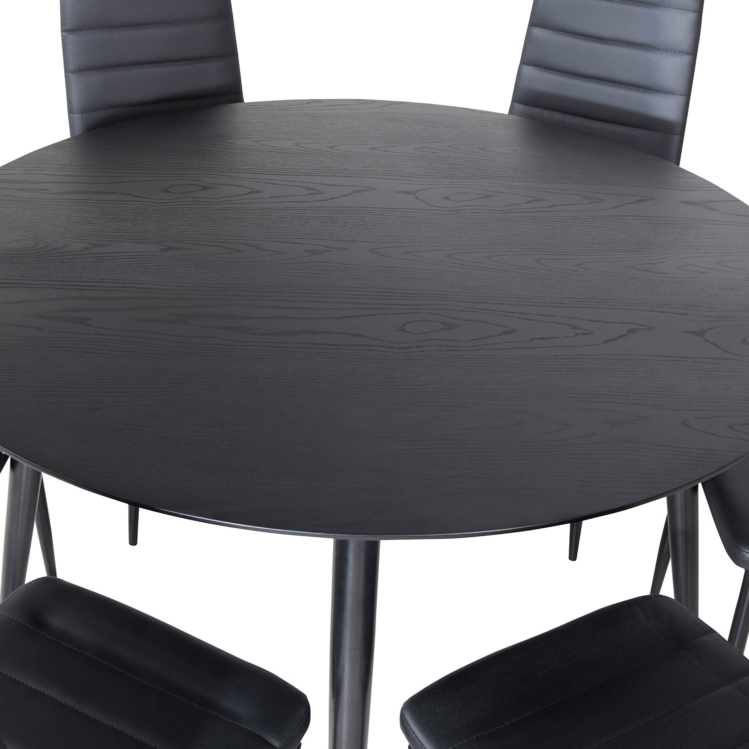 Matgrupp Venture Home Dipp Ø115 cm med 6 Slim Stolar