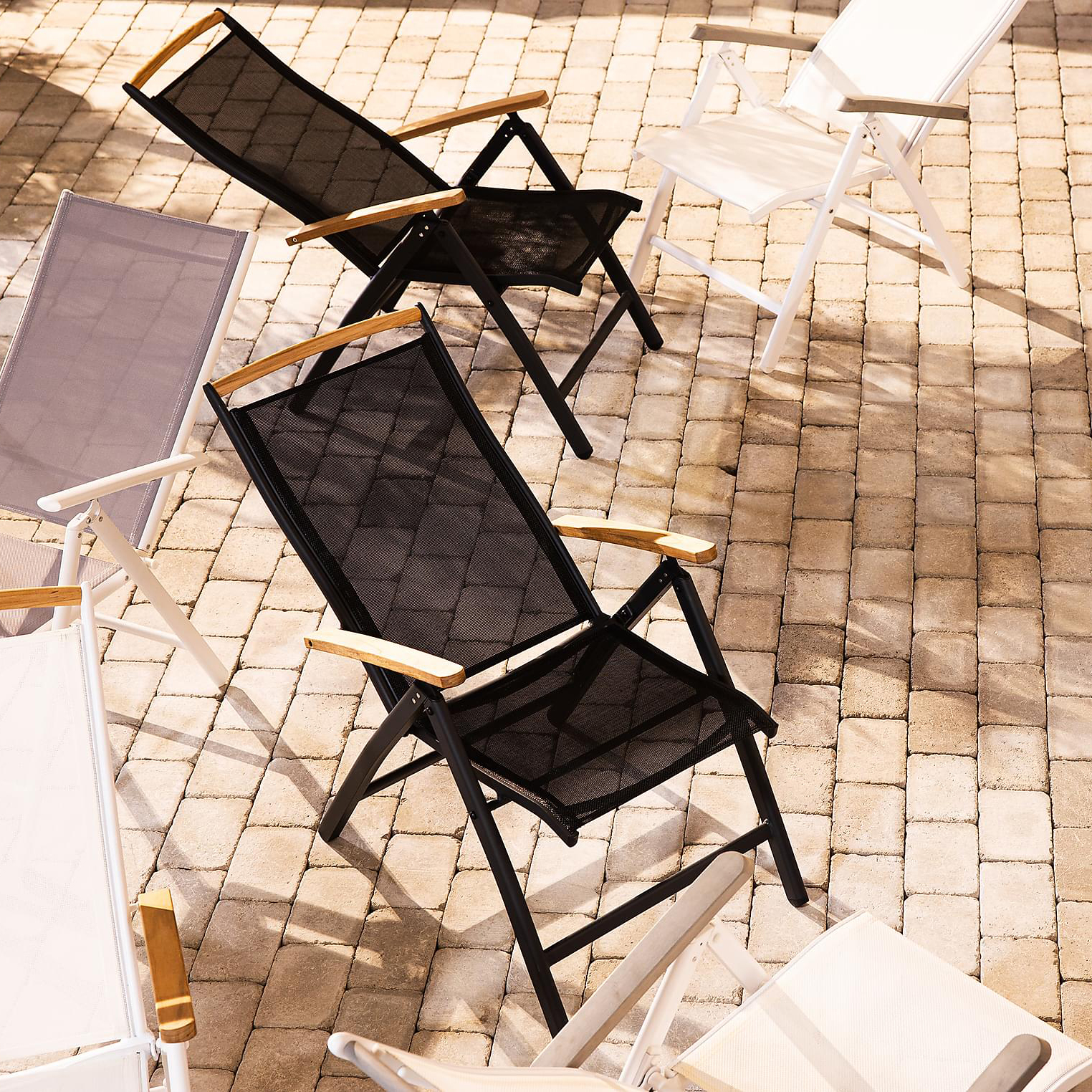 Positionsstol deNoord Las Vegas Svart