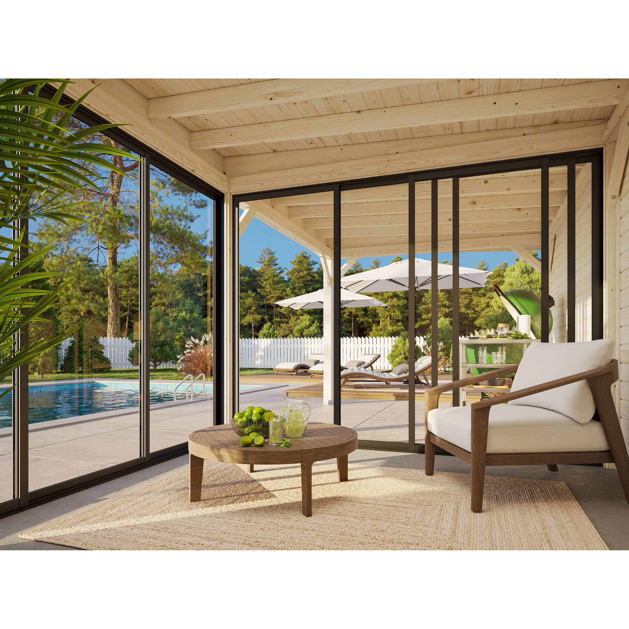 Uterum Palmako Lenna 16,6 m2 Set 705 Slide Plus