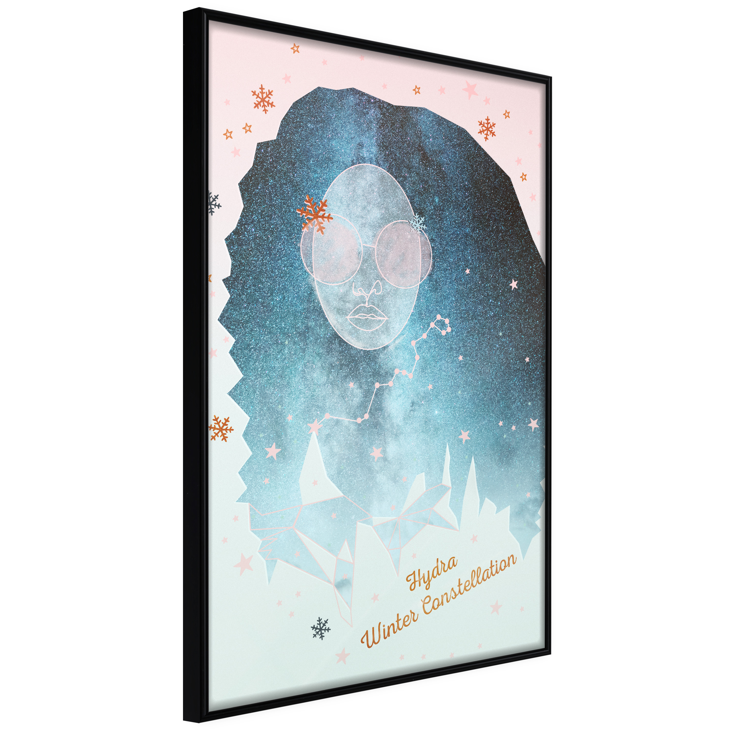 Poster Artgeist Affisch Hydra Winter Constellation