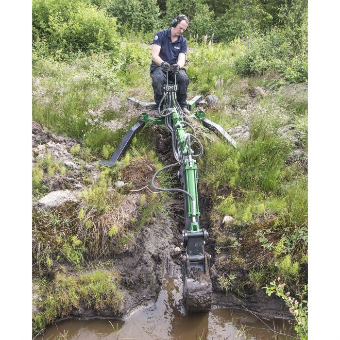 Grävaggregat Kellfri Till ATV