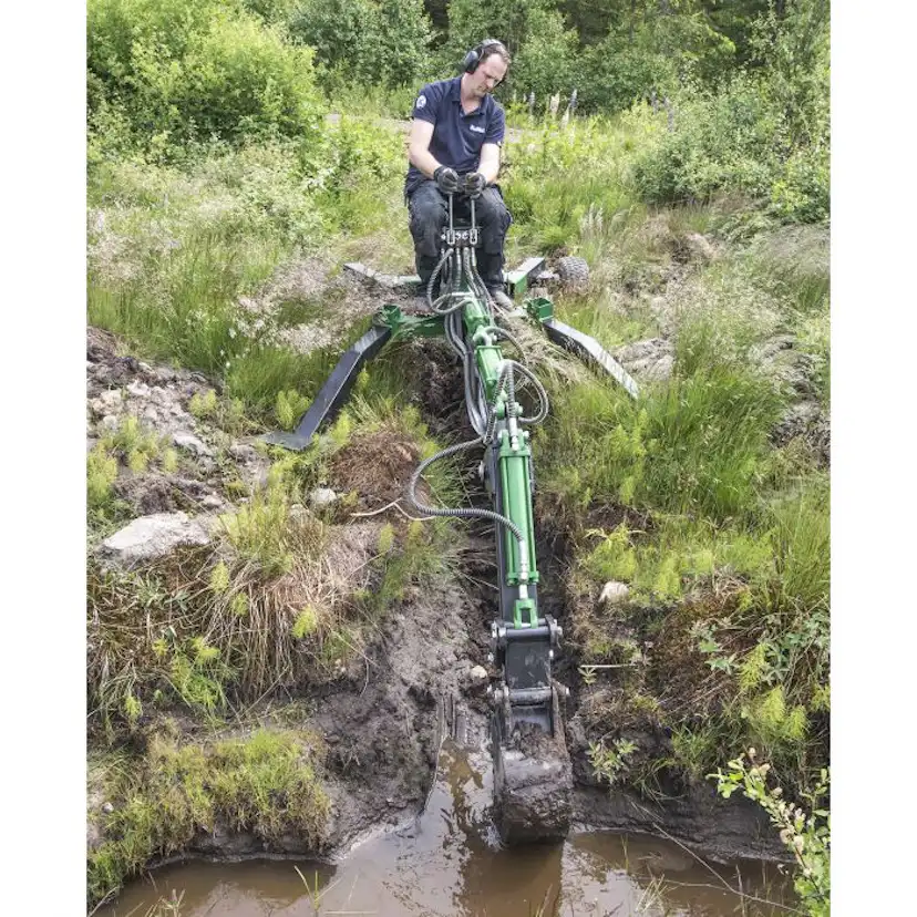 Grävaggregat Kellfri Till ATV