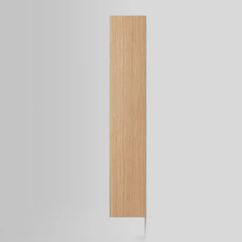 Högskåp TWIN 30,Natural Oak, 5 Hyllplan, Höger.300x1600x290 Bredd: 300 mm, Natural Oak, Höger utan Lådor