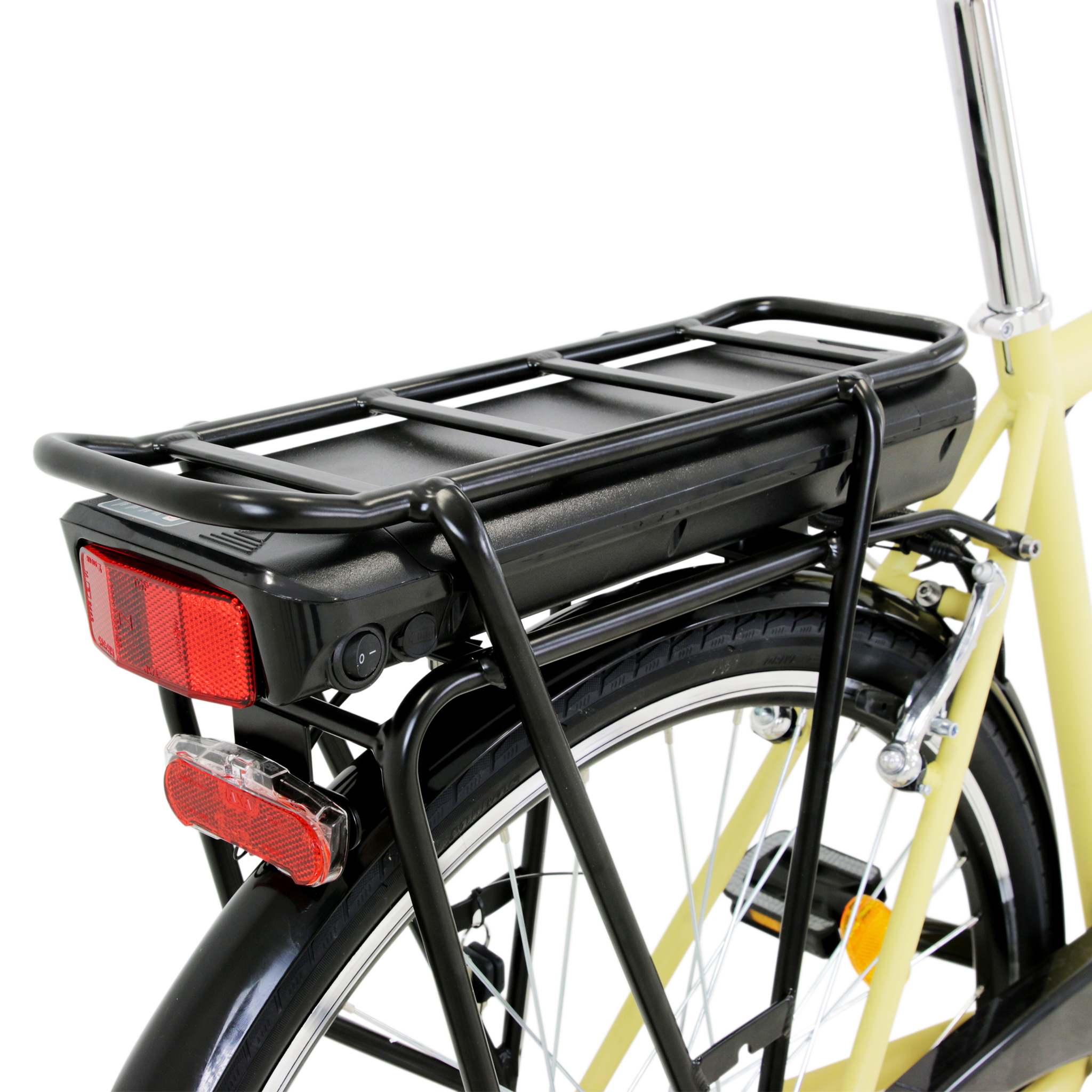 Elcykel Lyfco Herr 28" med Cykeldator Sandgul