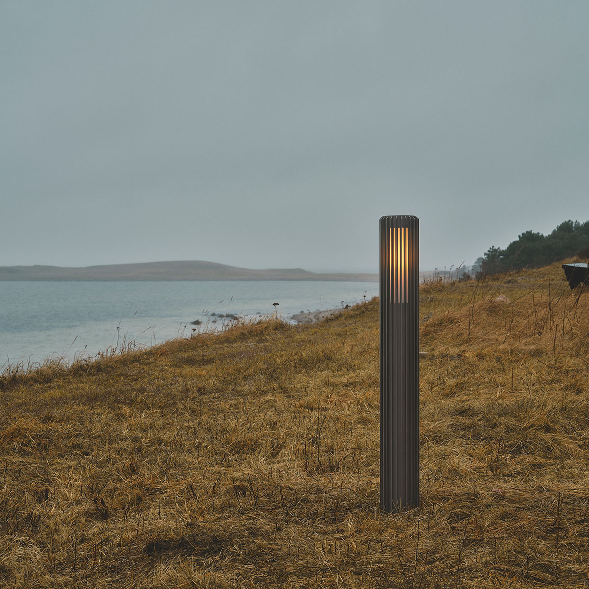 Aludra 95 | Pollare | Seaside antracit Grå