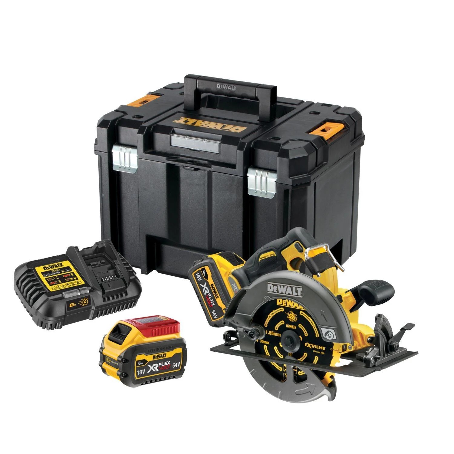 Kombikit DeWalt DCK305P3T 18V 3x5 Ah Kolborstfri Tstak