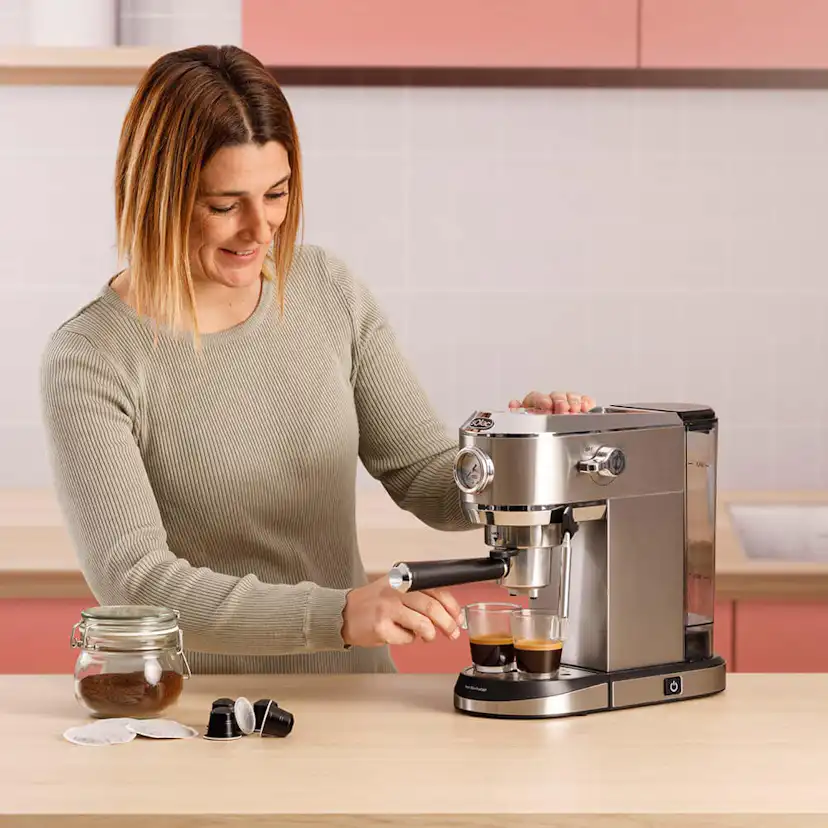 Espressomaskin Solac Taste Slim Pro Cap