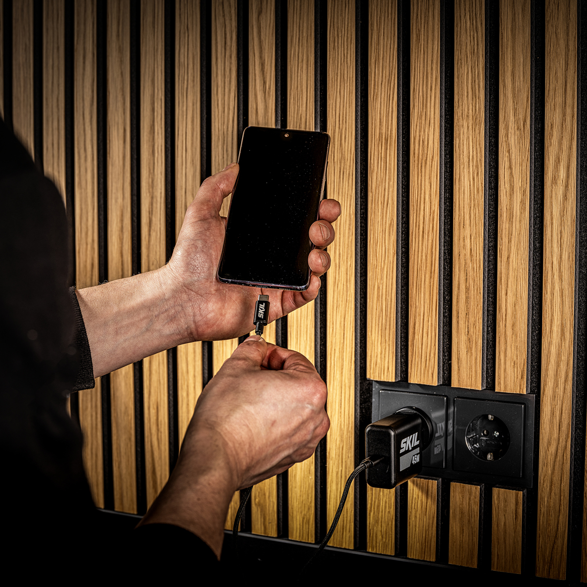 Laddare SKIL  45W PD Multifunktionell För PWRASSIST™ och USB-C-enheter