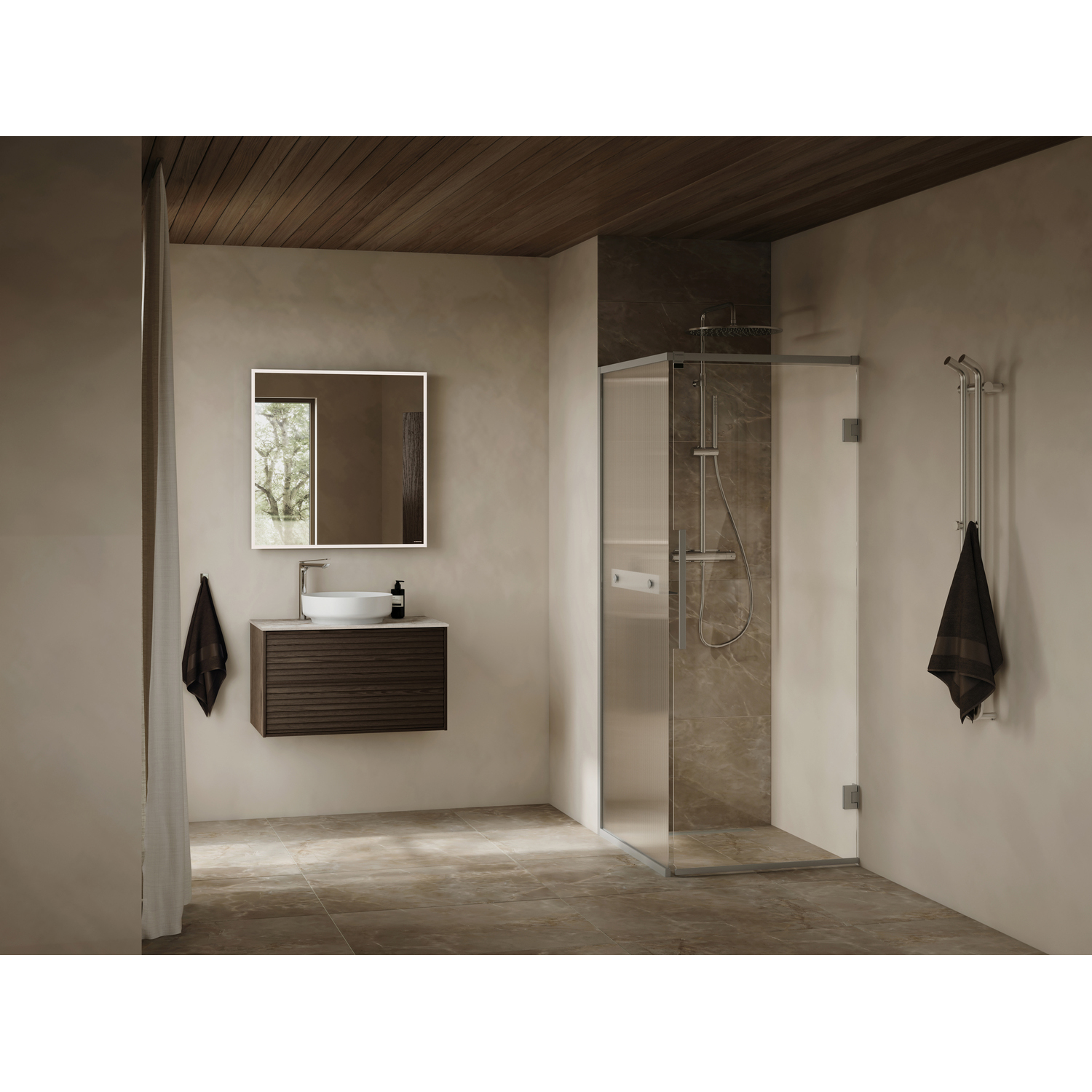 Bänksk Epos Silva 80C Bl.V Bredd: 810 mm, Placering: Centrerad, Blandarhål Vänster