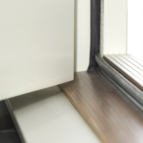 Fönsterdörr Outline Helglasad Enkeldörr 3-Glas Trä