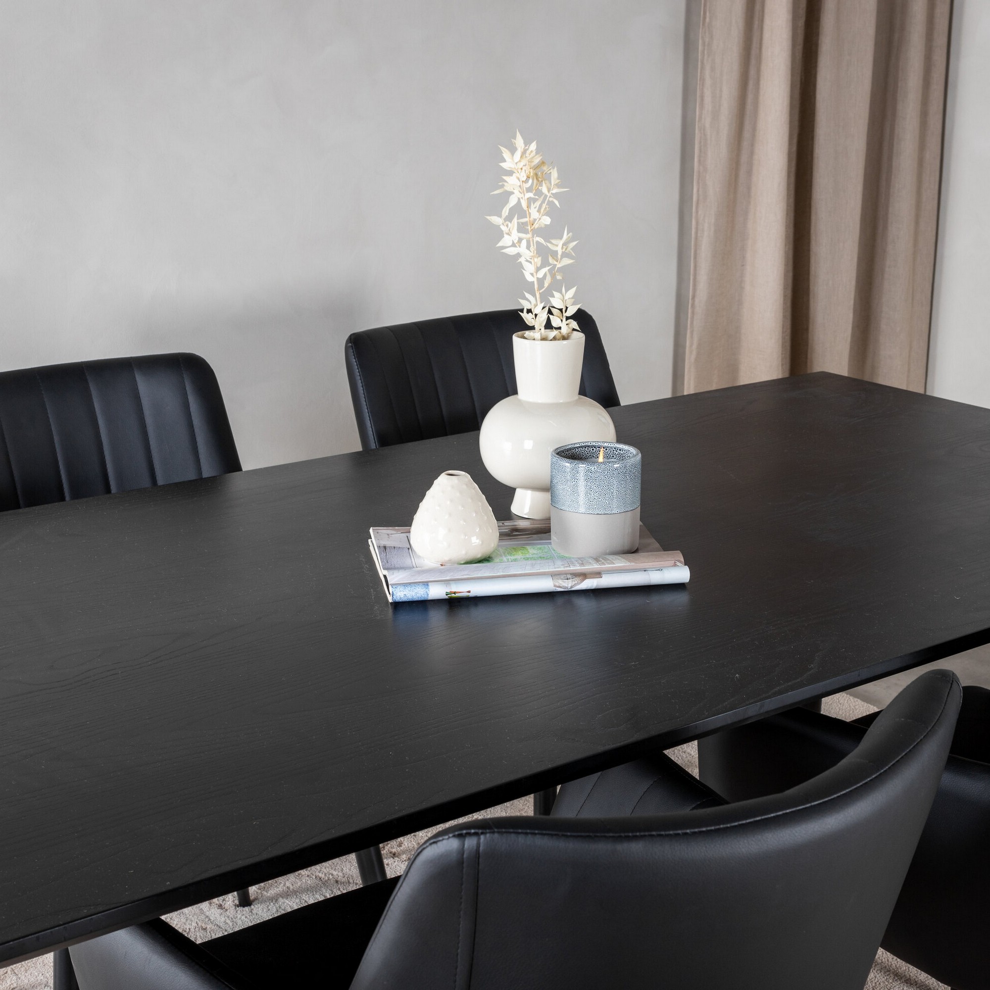 Matgrupp Venture Home Dipp Rektangulär med 4st Comfort Stolar