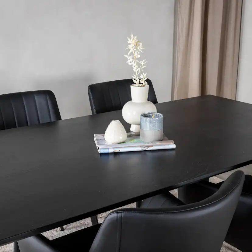 Matgrupp Venture Home Dipp Rektangulär med 4st Comfort Stolar