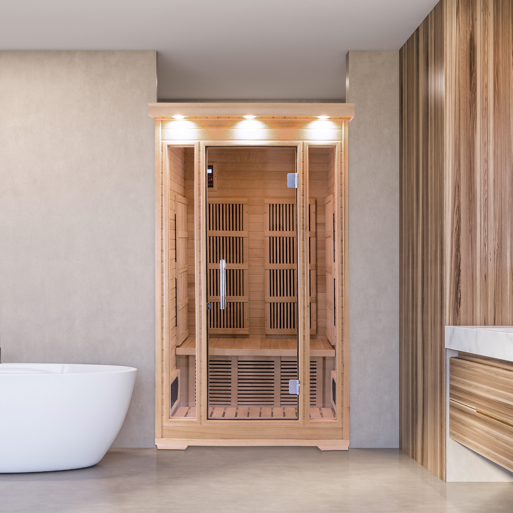 Infraröd Bastu Metalcraft Hamina