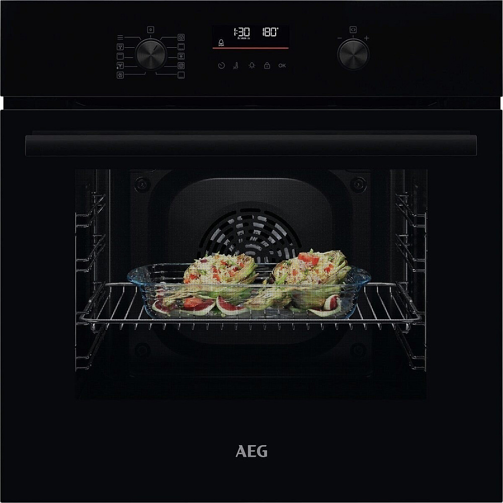 Inbyggnadsugn AEG TU5PB40NCK SurroundCook Svart med Grillfunktion