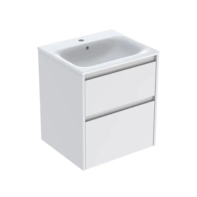 Tvättställsskåp Ifö Sense Modern med Tvättställ Mattvit; Bredd: 540 mm