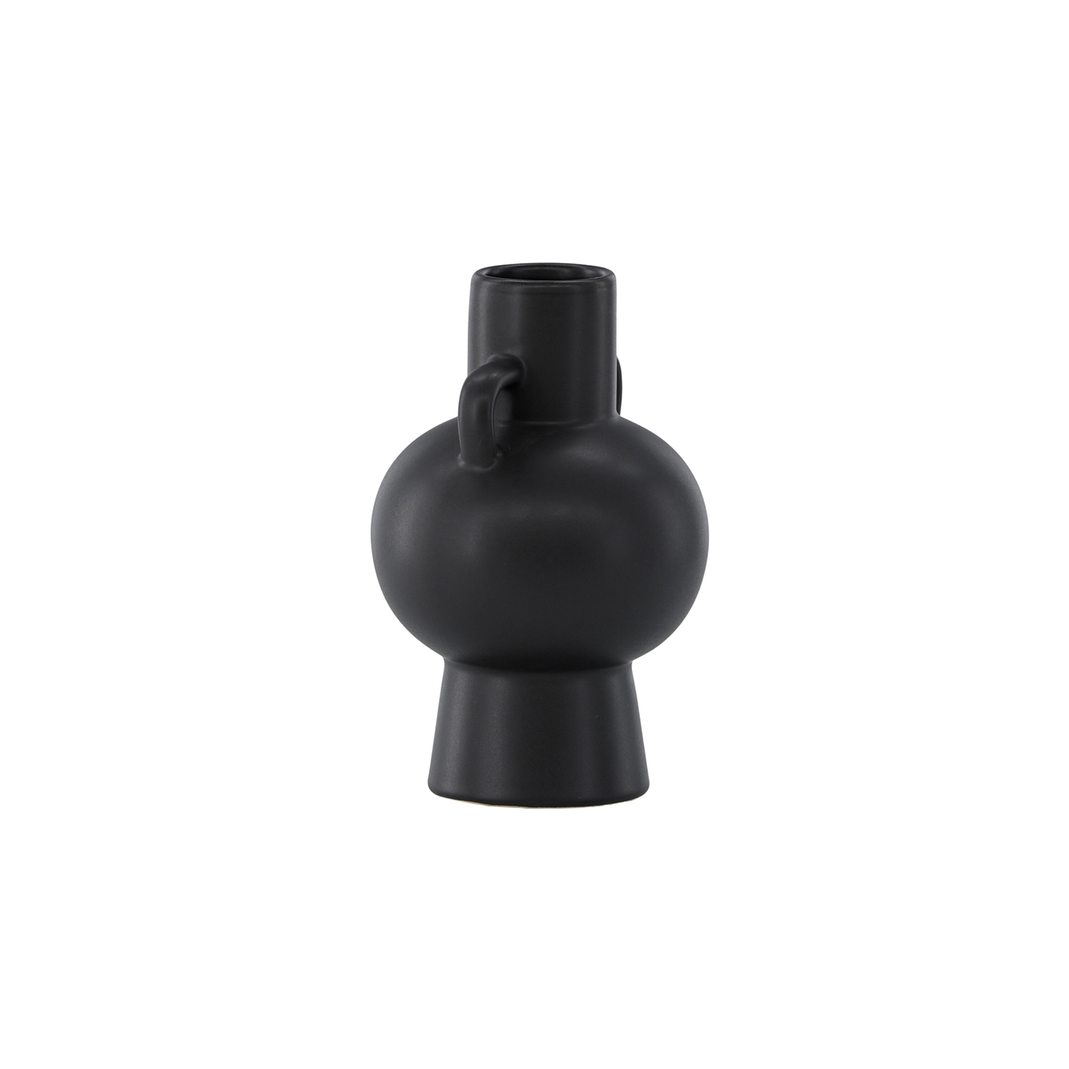 Cent Vase - Matte Black - 16*16*24cm Svart