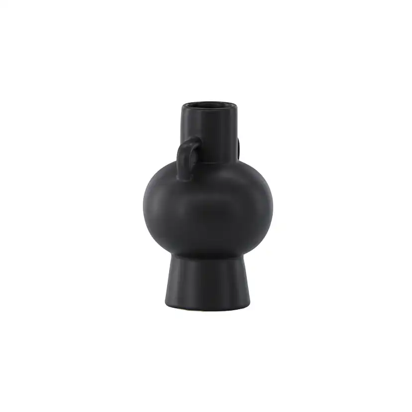 Cent Vase - Matte Black - 16*16*24cm Svart