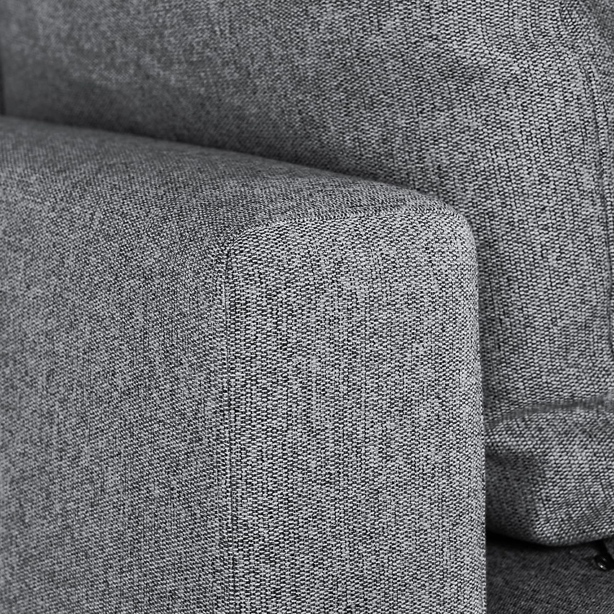 Menard 3-sits Soffa Grå/Svart
