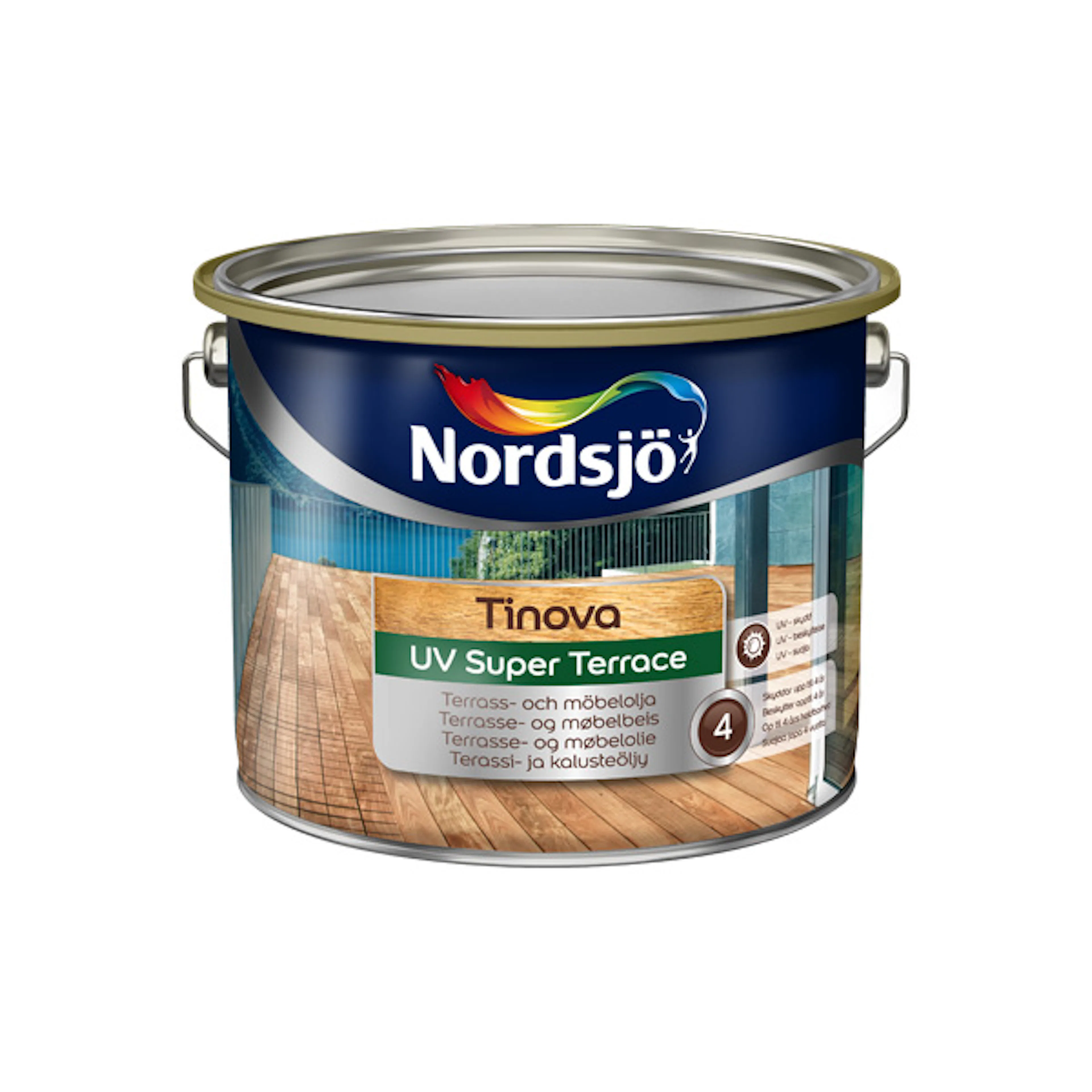 Olja Nordsjö Tinova Uv Super Terrace Ofärgad