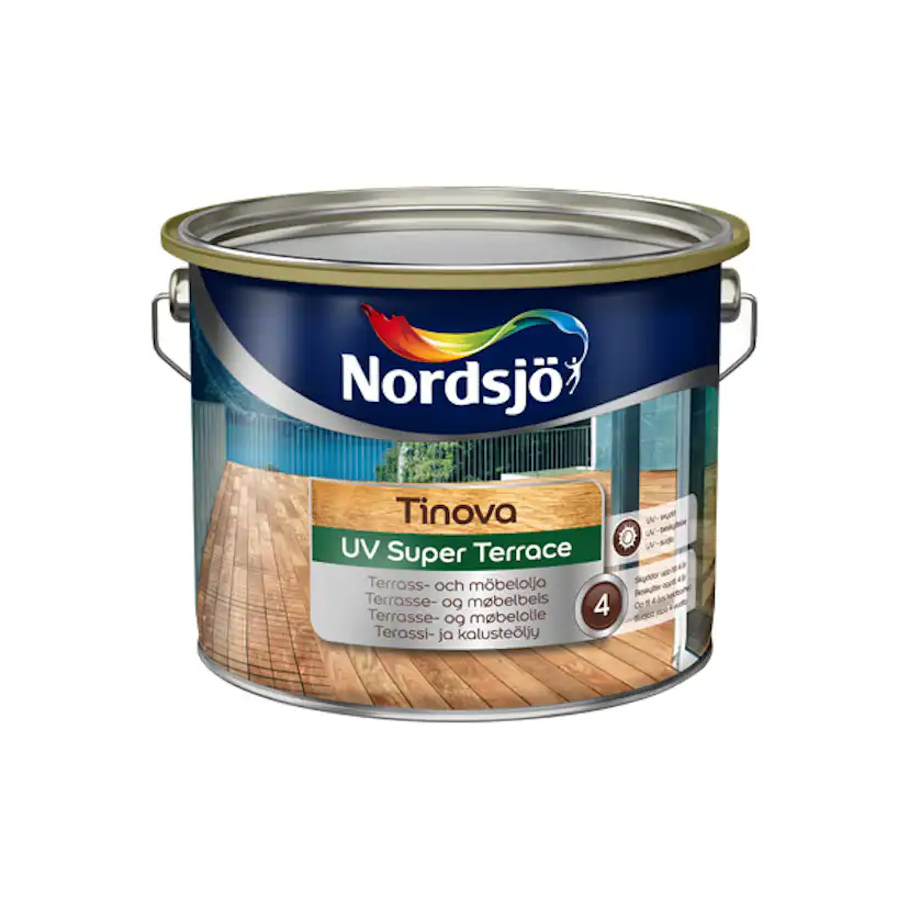 Olja Nordsjö Tinova Uv Super Terrace Ofärgad