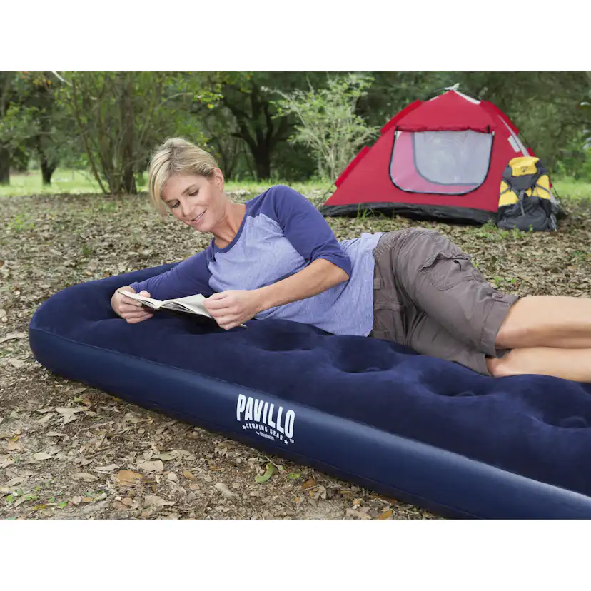 Uppblåsbar madrass Bestway Pavillo Airbed med Inbyggd Fotpump