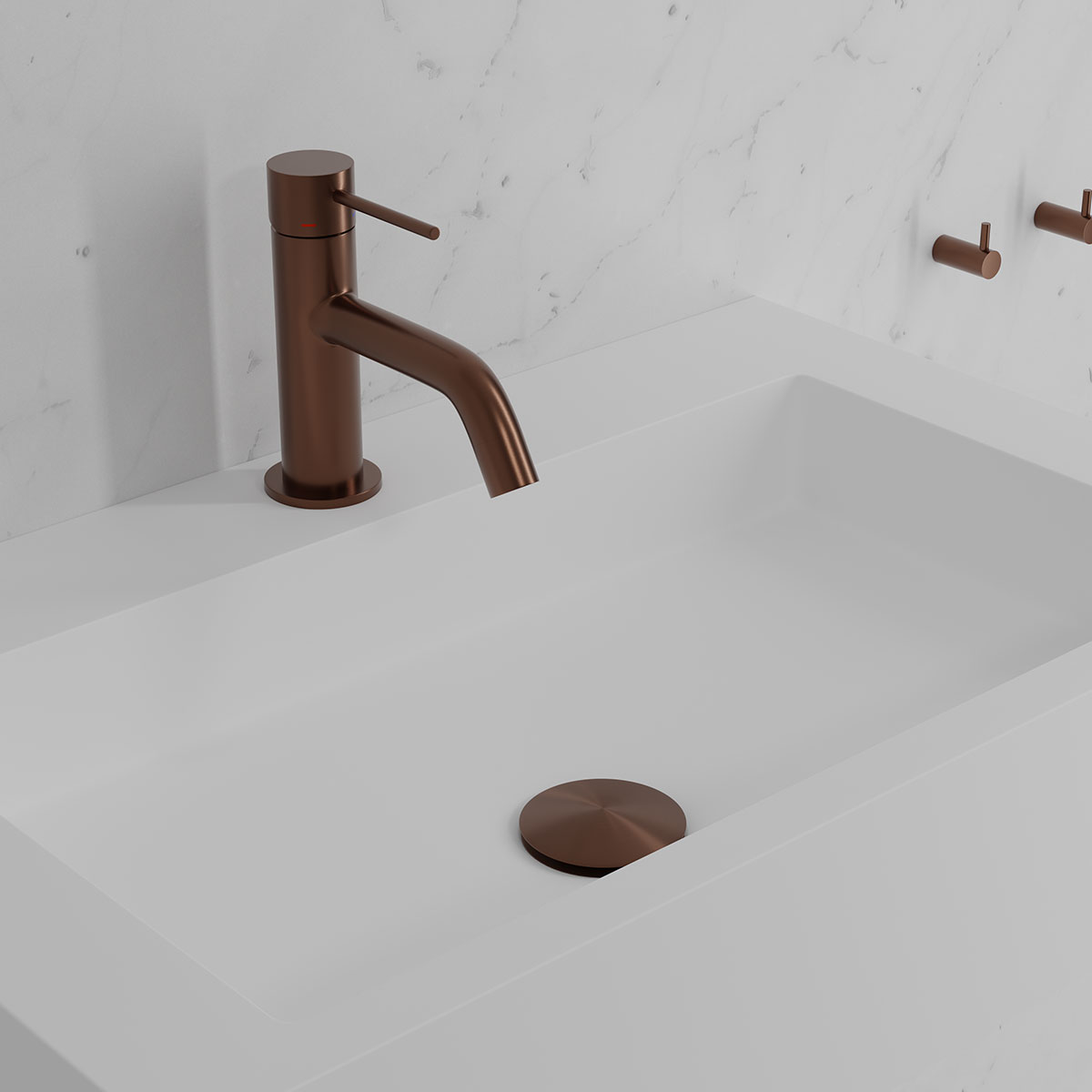 Tvättställsblandare Scandtap Steel Voyage Amber Amber