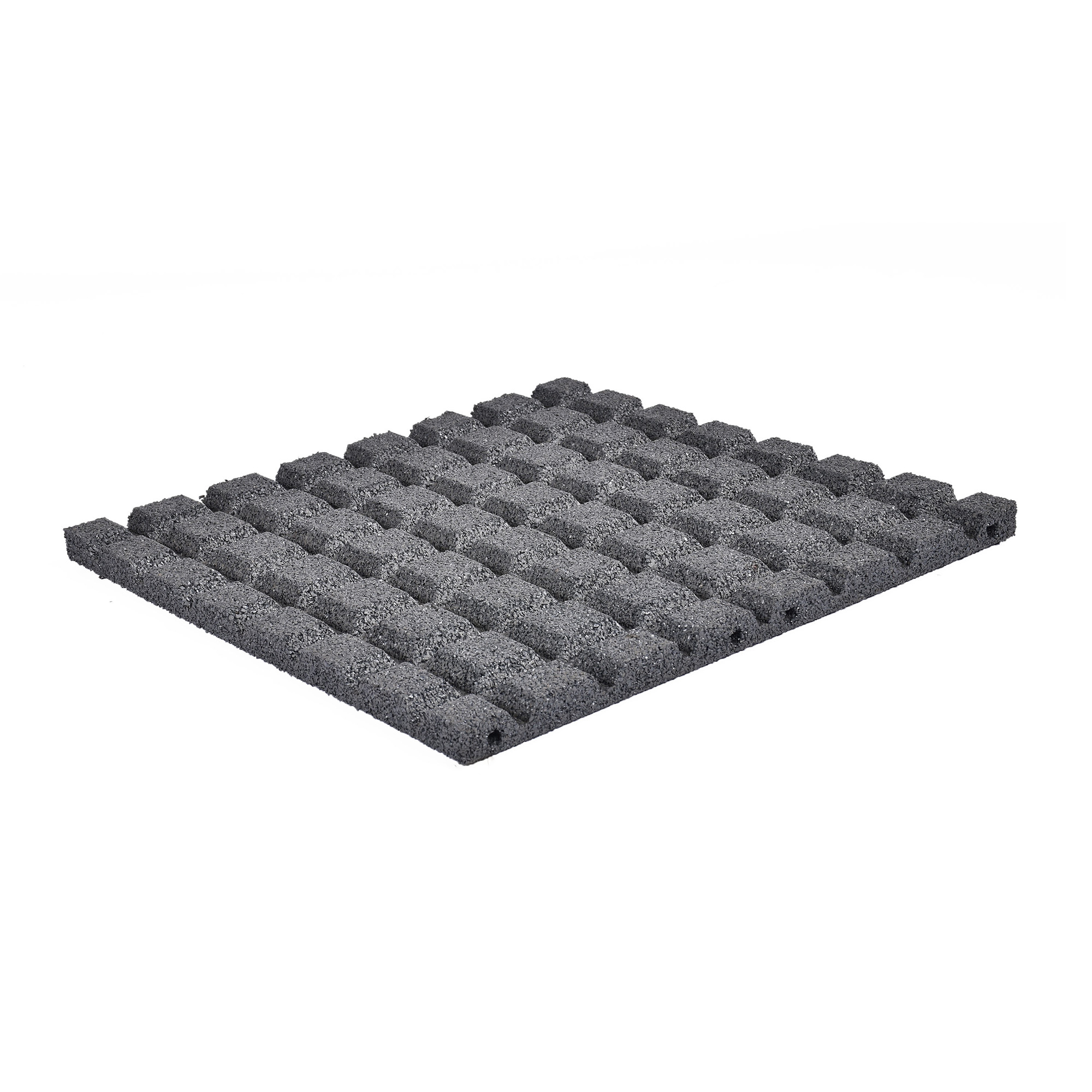 Gummiplatta Nordic Play 500x500x30 Grå