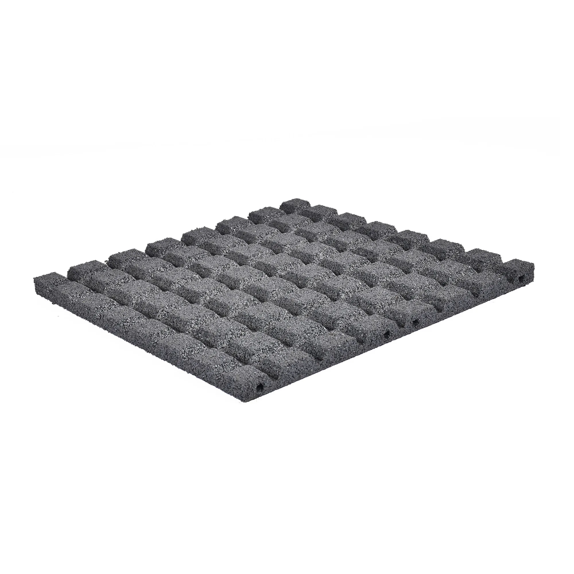 Gummiplatta Nordic Play 500x500x30 Grå