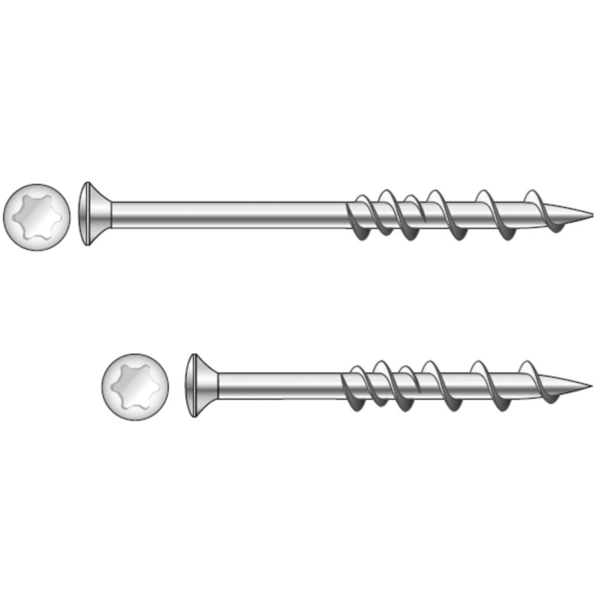 Skruv DeWalt Wall-Dog Kullrig Fzb 6 5x50 TX25 100/Fp