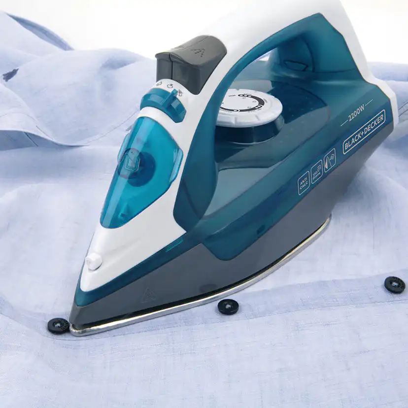 Ångstrykjärn BLACK+DECKER Blå