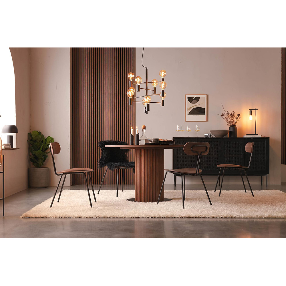 Matgrupp In Living Noira med 4 Stolar