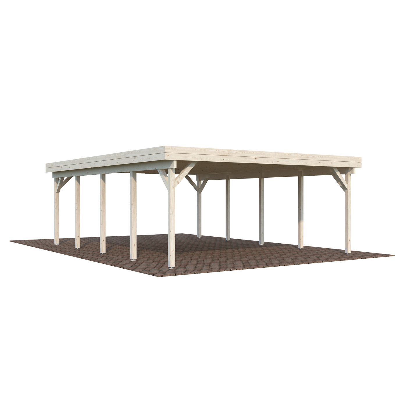 Karl 40,6 m2 Impregnerad transparent