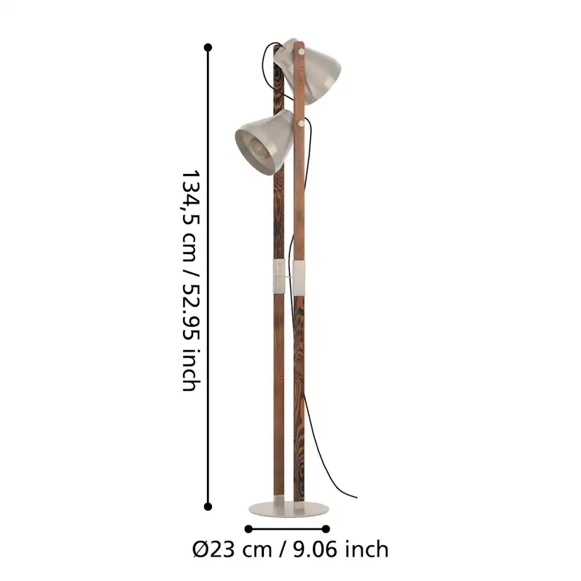 Golvlampa Eglo Cawton