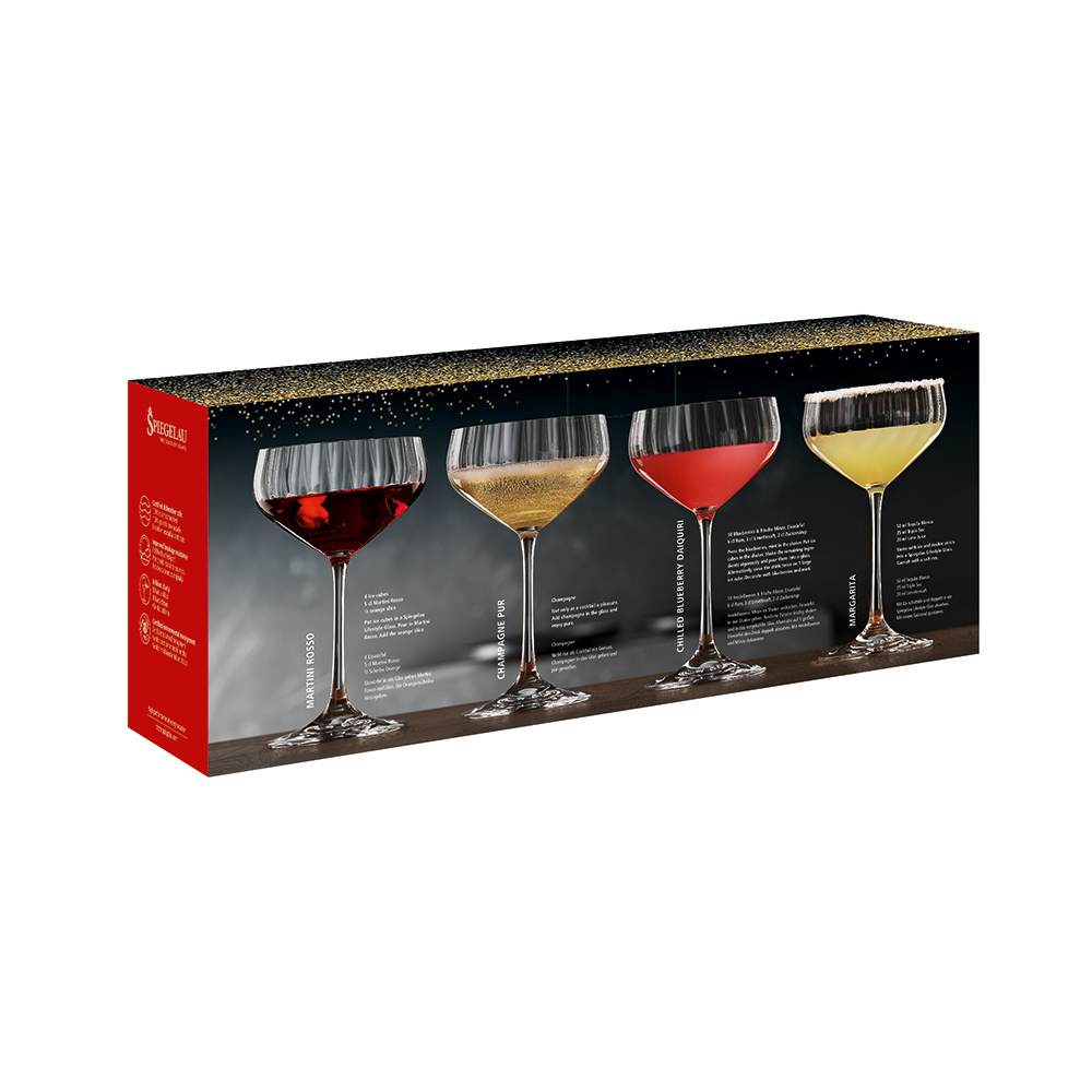 Coupetteglas Spiegelau LifeStyle 4-pack