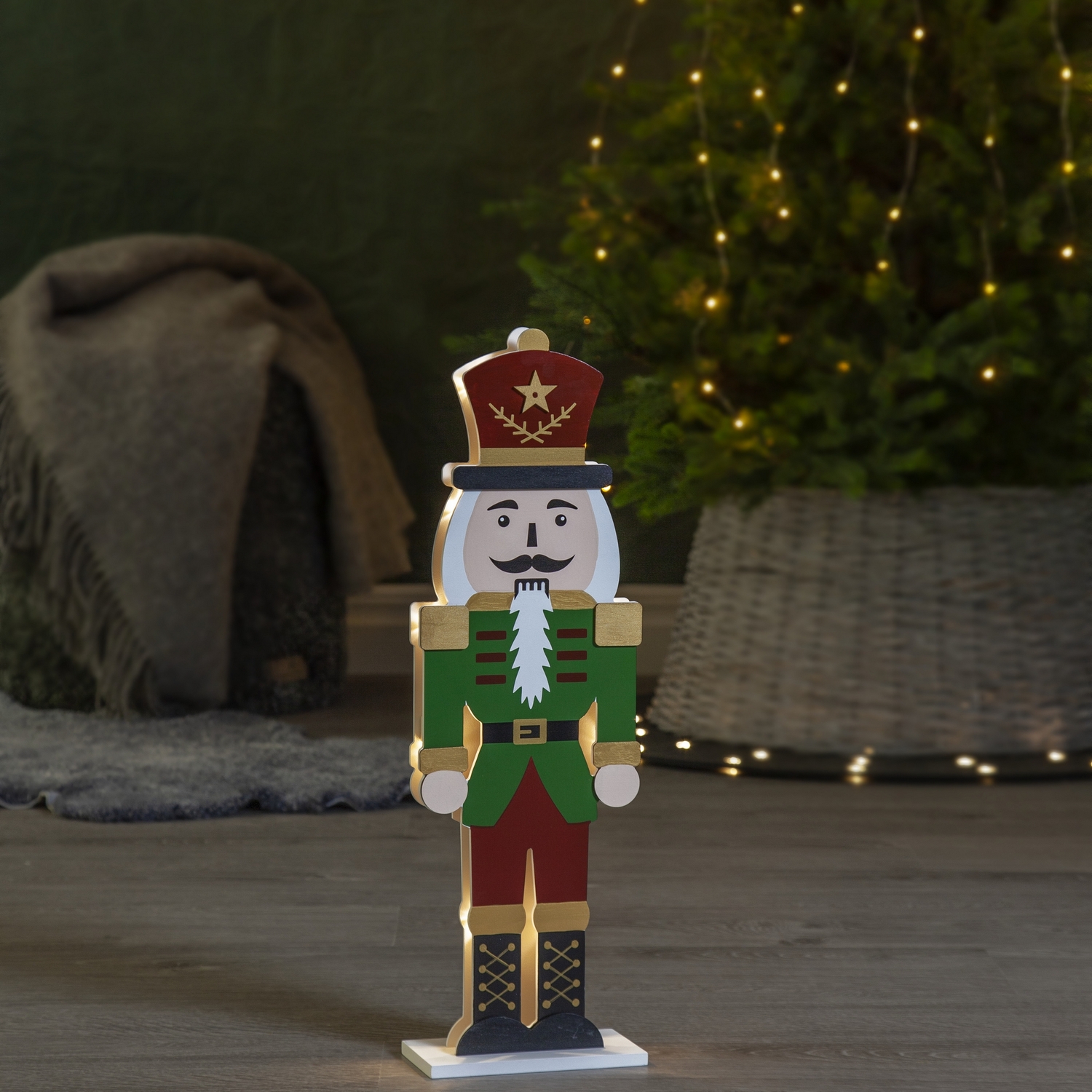 Juldekoration Star Trading Nutcracker 50 cm
