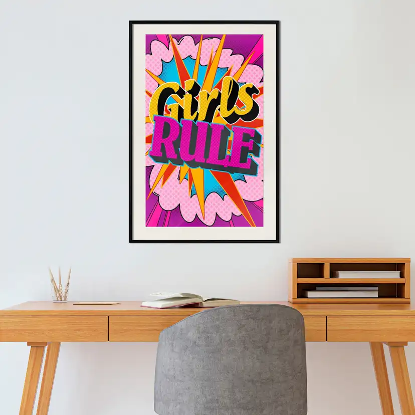Poster Artgeist Affisch Girls Rule II