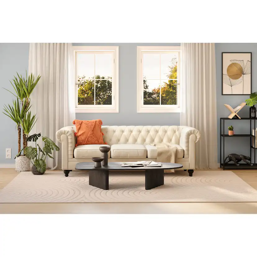 Soffa Manor House Chesterfield Lyx 3-sits Beige