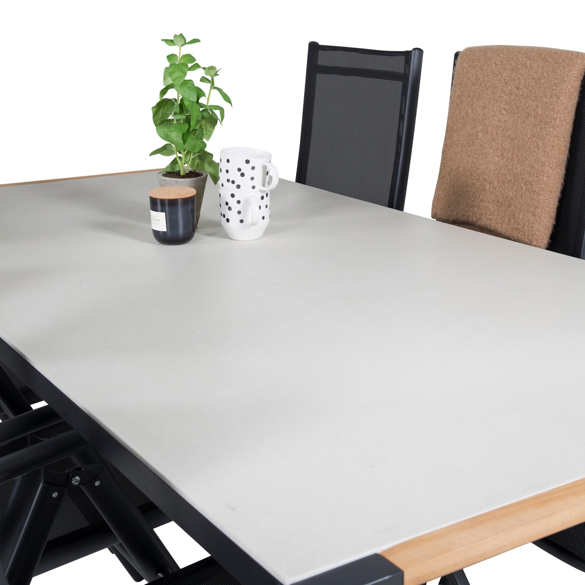 Matgrupp Venture Home Texas Matgrupp Utomhus 200cm med 6 Break Positionsstolar