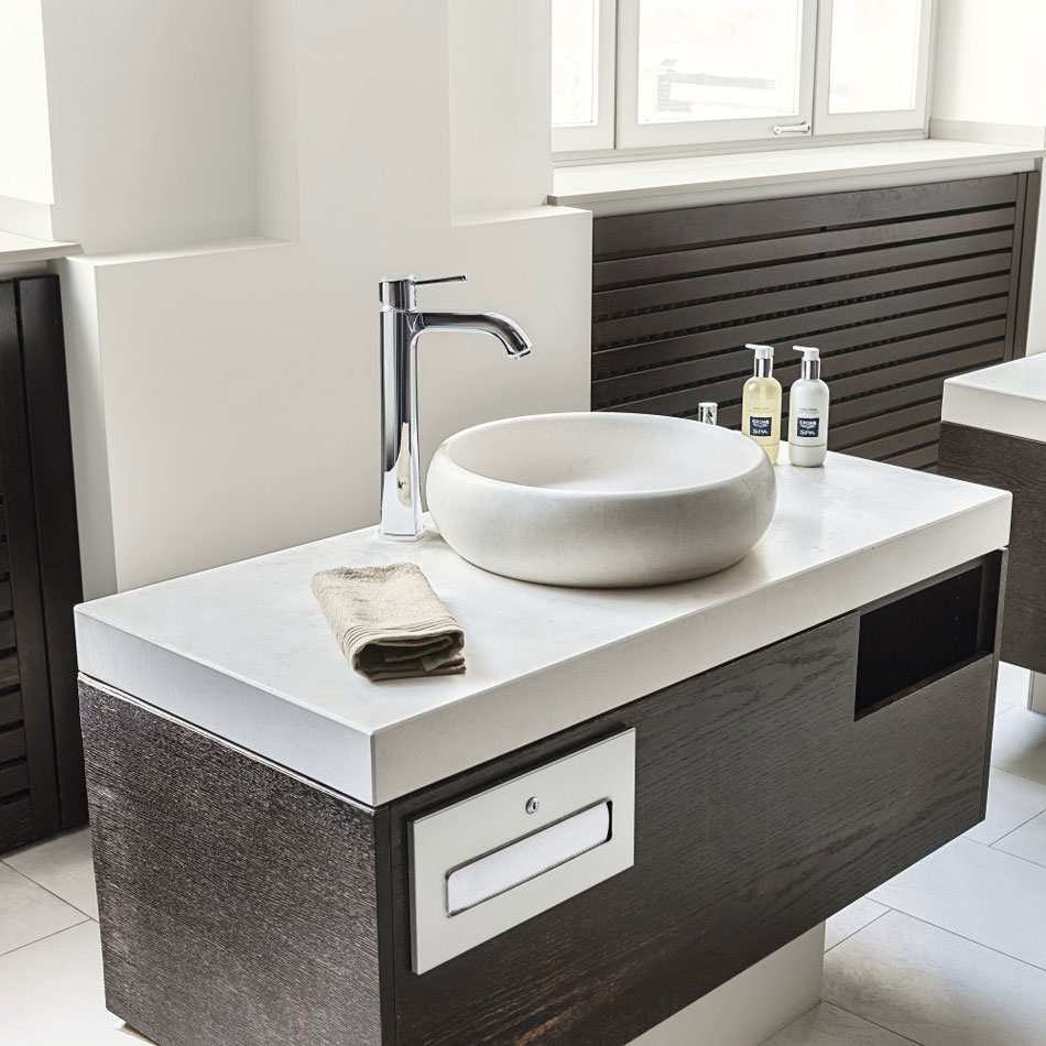 Tvättställsblandare Grohe Grandera 23313 med Hög Pip