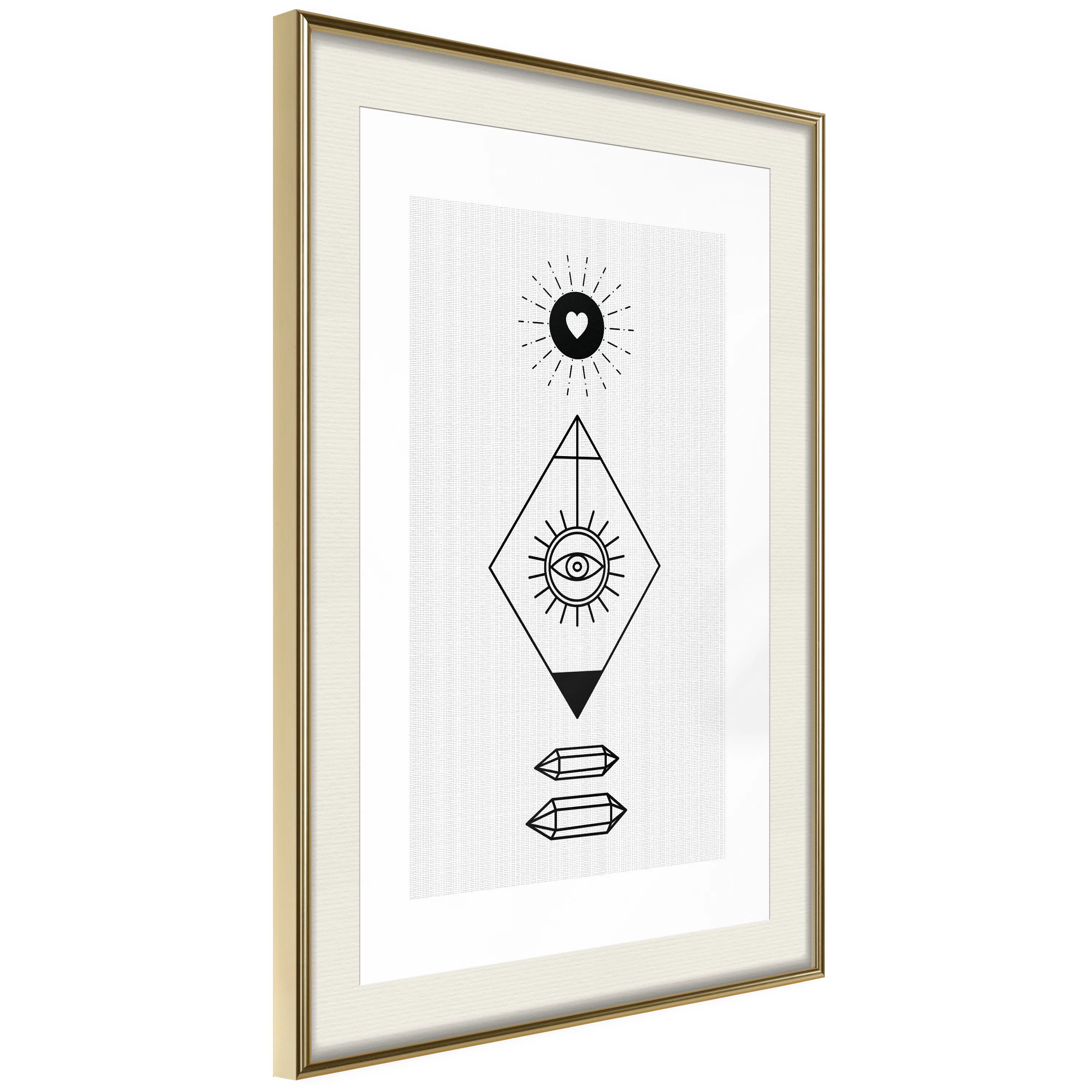 Poster Artgeist Affisch Symbols
