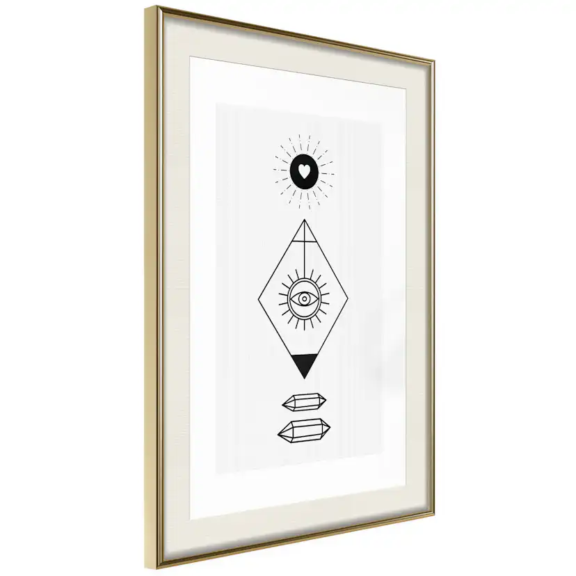 Poster Artgeist Affisch Symbols
